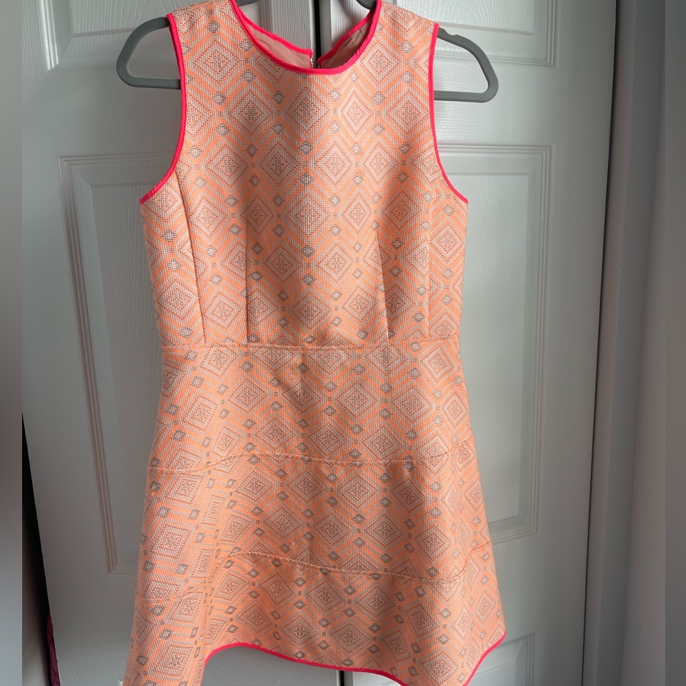 Sail to Sable | vibrant diamond pattern dress | size 8